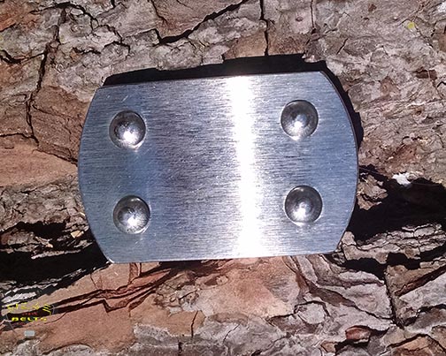Large size Sanded & Buffed buckle