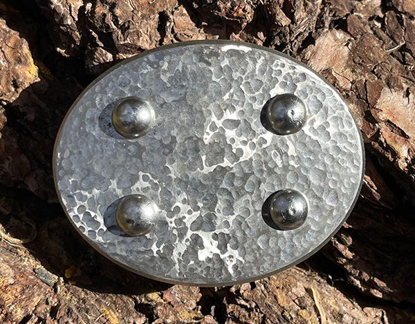 Brushed Oval Buckle