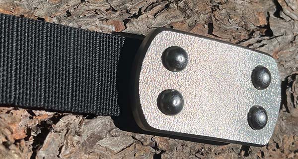 FURY: Standard size buckle with Gray Man finish