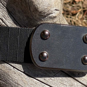 Black Ops FEROCIOUS (with solid 6oz large buckle, laser annealed dark face on brushed finish)