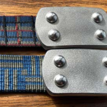 Phantom: 3.5 oz bantam buckle with Gray Man finish, with two alternative patterned nylon straps