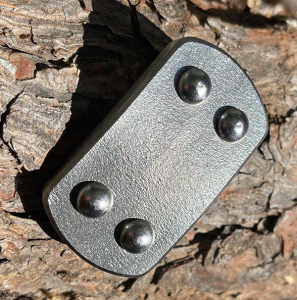 FURY: Standard size buckle with Gray Man finish