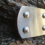 Explorer: Large buckle with Arctic Sky finish on stainless steel and 1.5" high-density ballistic Nylon webbing