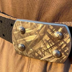 Tempest buckle with Cloudburst finish and 1.5" high-density ballistic Nylon