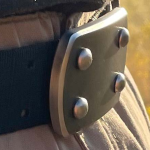 Ferocious: large buckle with Gray Man finish Ferocious: large buckle with Gray Man finish