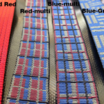 Four alternative patterned nylon straps