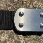 Explorer Belt - Large Stainless Steel buckle with sanded & buffed finish
