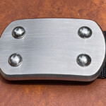 Explorer Belt - Large Stainless Steel buckle with sanded & buffed finish