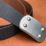 Explorer Belt - Large Stainless Steel buckle with sanded & buffed finish