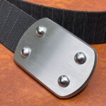 Explorer Belt - Large Stainless Steel buckle with sanded & buffed finish