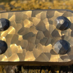 Ngorogoro Belt - Standard size Brass buckle with 3D sculpted finish