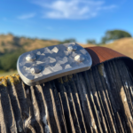 Letaba Belt with solid 5.5 oz Stainless Steel standard buckle with 3D Scalloped Camo finish and 1.25" HD Ballistic Nylon. The toughest belts on earth.