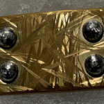 Scout - standard buckle with Savannah Grass finish on brass