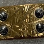 Scout - standard buckle with Savannah Grass finish on brass