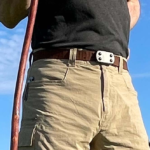 FURY Heavy duty nylon Belt - gunmetal gray