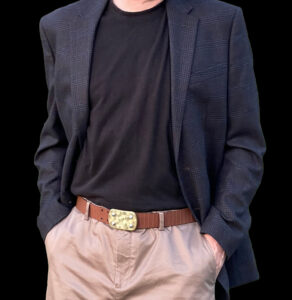 Skukuza Belt with large sculpted buckle