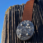 Timbavati belt: Stainless Steel Oval buckle with Scalloped finish.