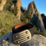 SIEGE Ferocious belt with USA Flag engraved in buckle