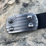 Fury belt with American Flag engraved on buckle