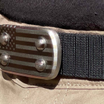 SIEGE Fury belt -Patriot edition - with standard size buckle