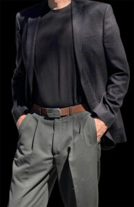 Aeronaut belt - Patriot Edition with American Flag engraved on buckle