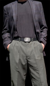 Aeronaut belt - Patriot Edition with American Flag engraved on buckle