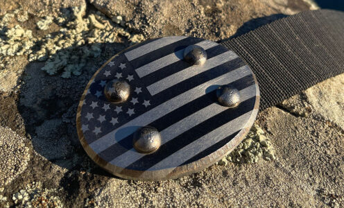 SIEGE Frenzy - Patriot Edition belt - US Flag engraved in Oval buckle