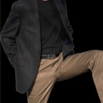 Aviator Patriot Belt with US Flag engraved into buckle face